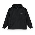 Champion Packable Anorak Jacket — Lightweight Windbreaker with Checker Flag Logo