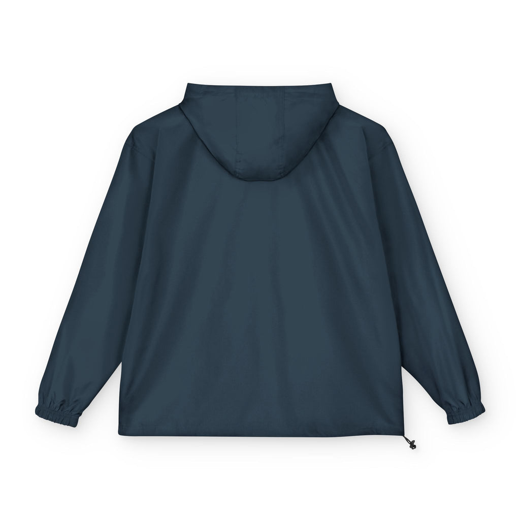 Champion Packable Anorak Jacket — Lightweight Windbreaker with Checker Flag Logo